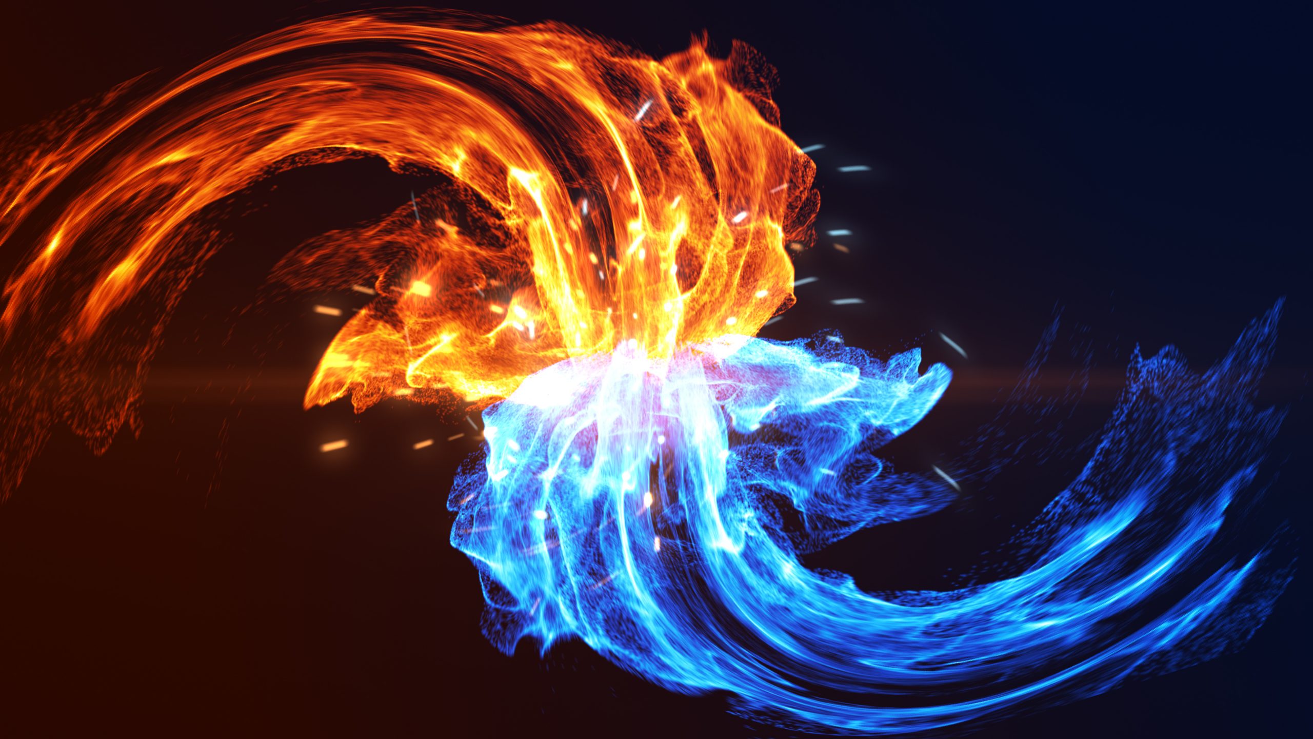 Fire & Ice Winter Festival background image